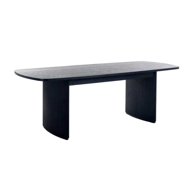 Julian Bowen Louis Extending Dining Table From Side-Better Bed Company