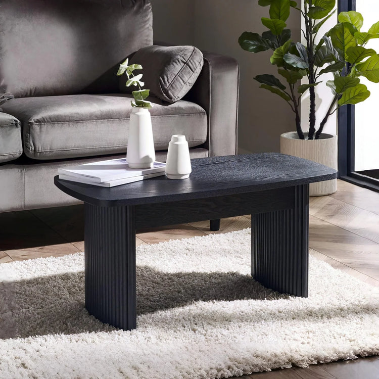 Julian Bowen Louis Compact Coffee Table Black-Better Bed Company