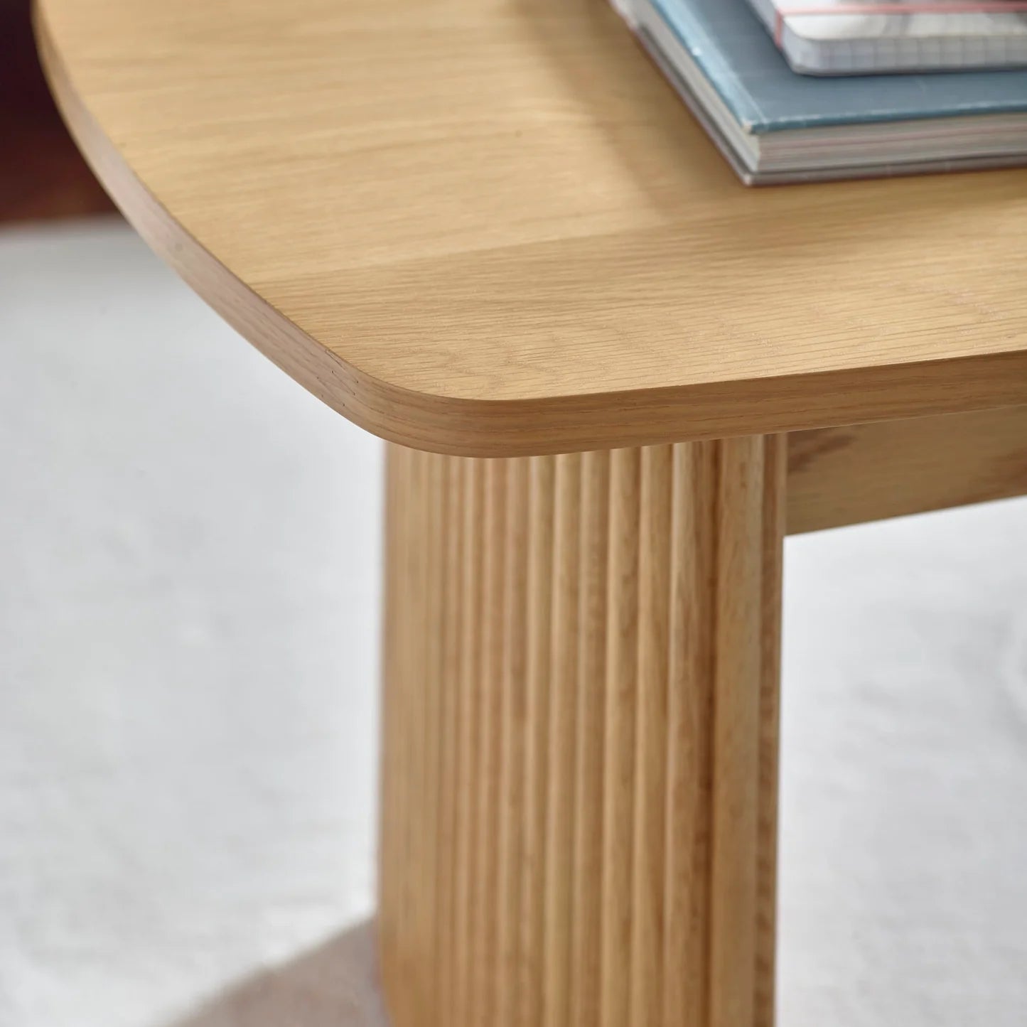 Julian Bowen Louis Compact Coffee Table Top Close Up-Better Bed Company