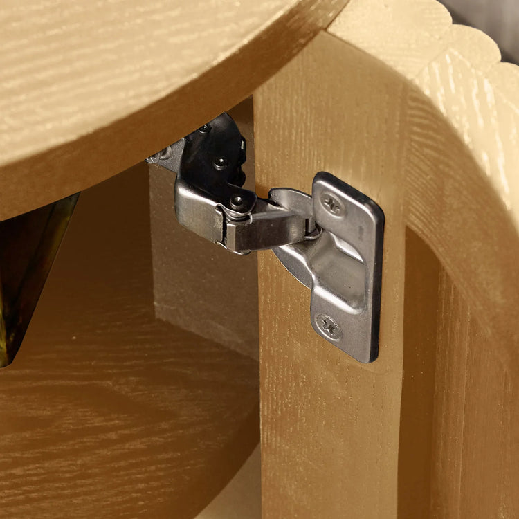 Julian Bowen Louis Side Table With Door Hinge-Better Bed Company