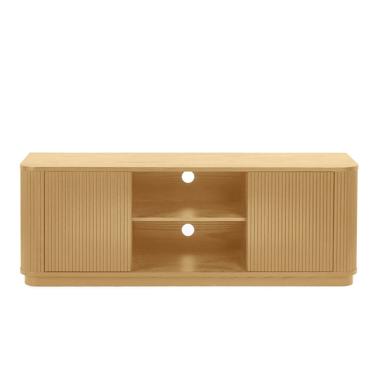 Julian Bowen Louis Tv Unit-Oak-Better Bed Company