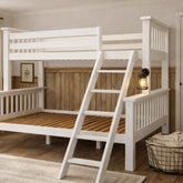 Wholesale Beds Lucca Triple Bunk Bed-Better Bed Company