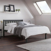 Julian Bowen Luna Bed Anthracite Double-Better Bed Company