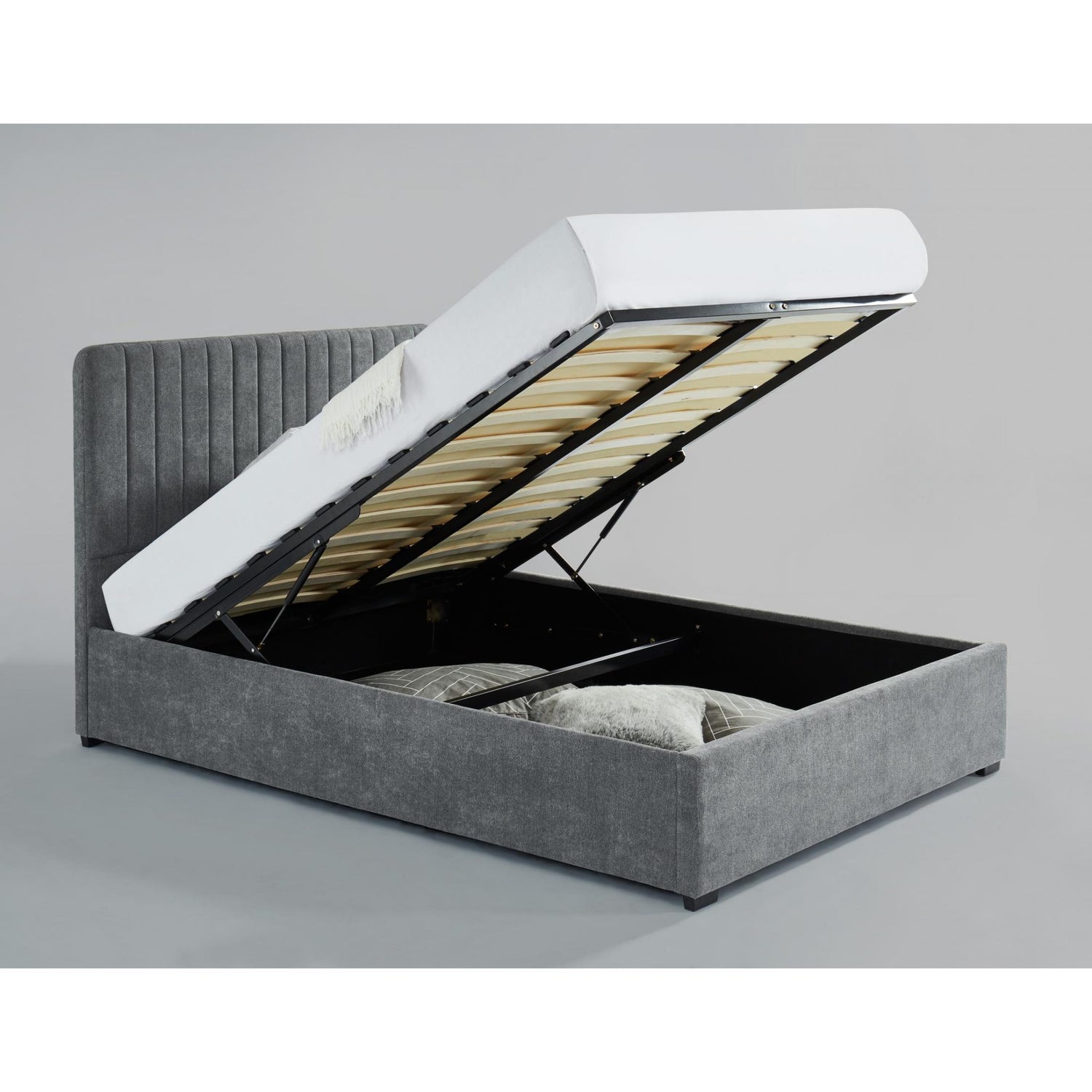 Heartlands Furniture Livingstone Ottoman Bed-Better Bed Company