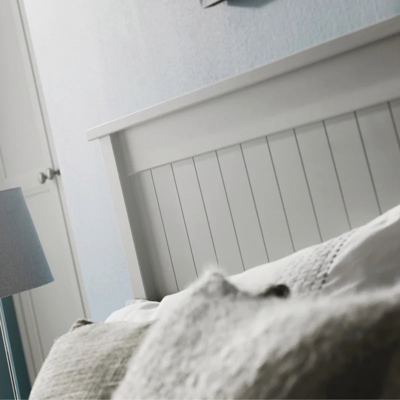 Julian Bowen Maine Grey Bed Frame Headboard-Better Bed Company