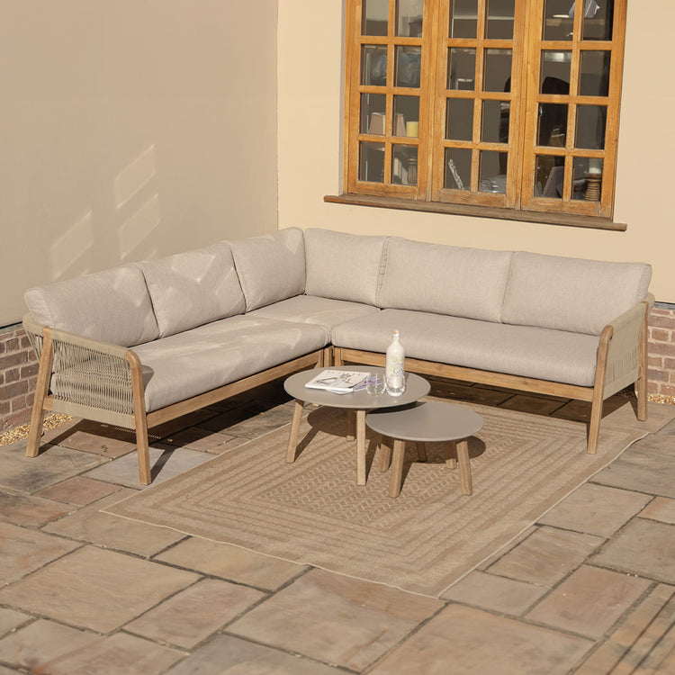 Maze Martinique Corner Sofa Set In Garden From Corner-Better Bed Company