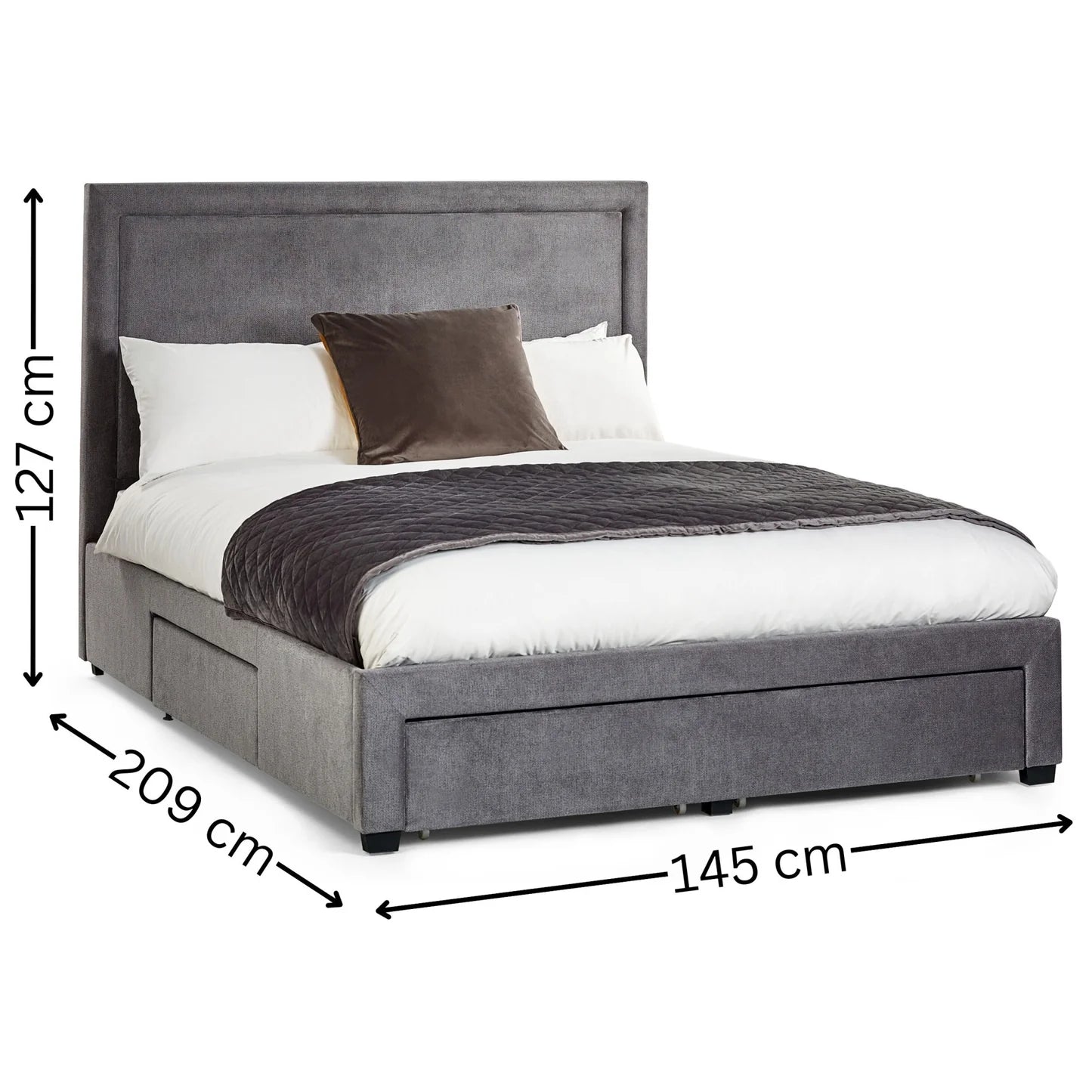 Julian Bowen Mayfair 4 Drawer Storage Bed