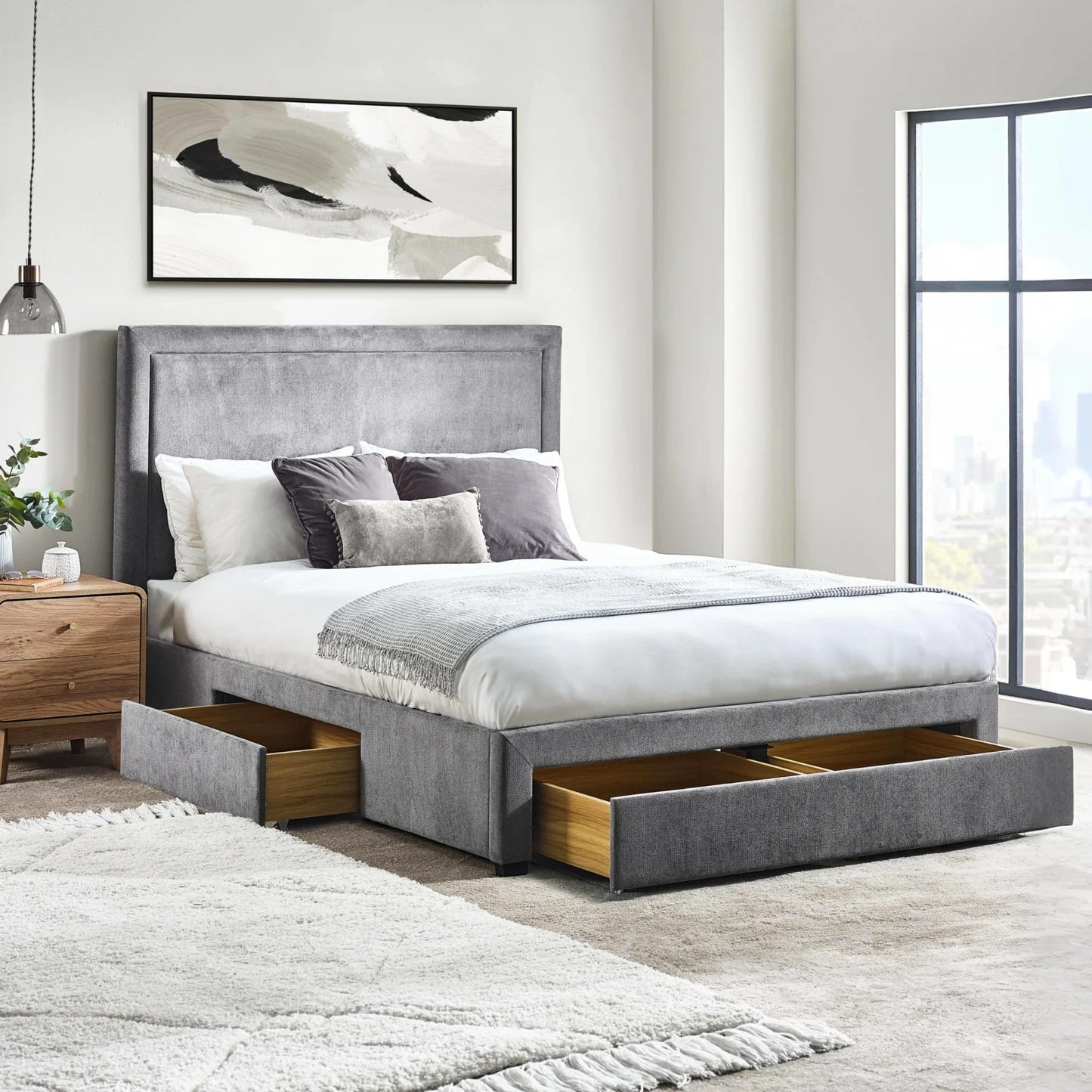 Julian Bowen Mayfair 4 Drawer Storage Bed