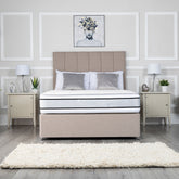 Myer Adams Memory Pocket Silk Divan Bed-Better Bed Company
