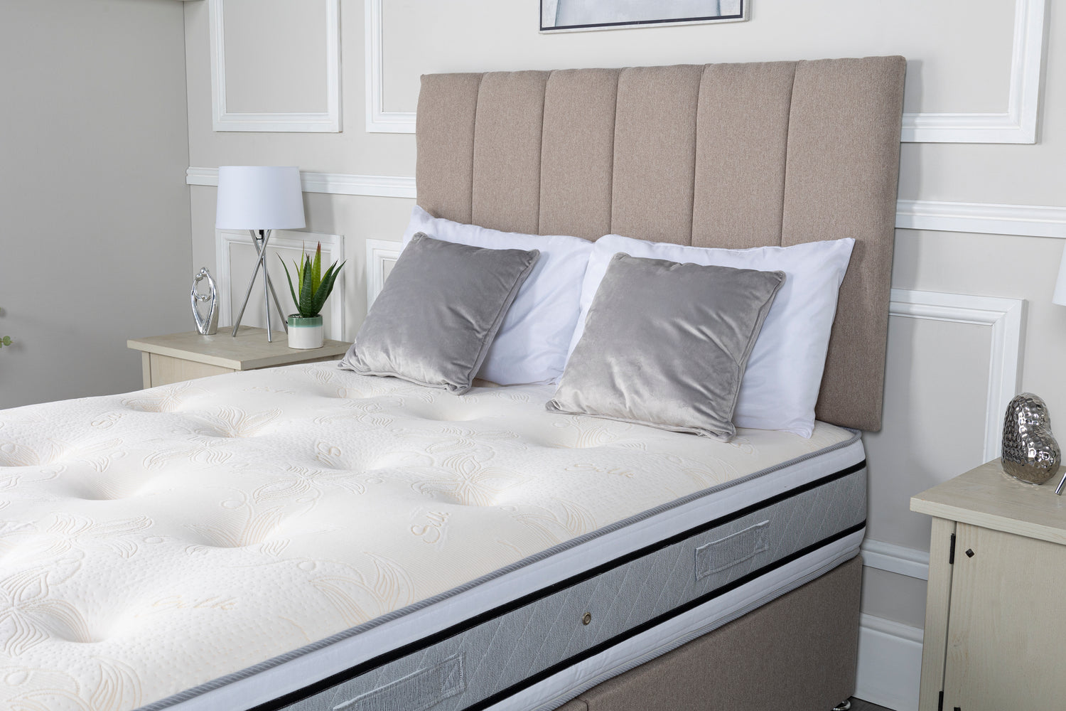 Myer Adams Memory Pocket Silk Divan Bed Mattress Top-Better Bed Company