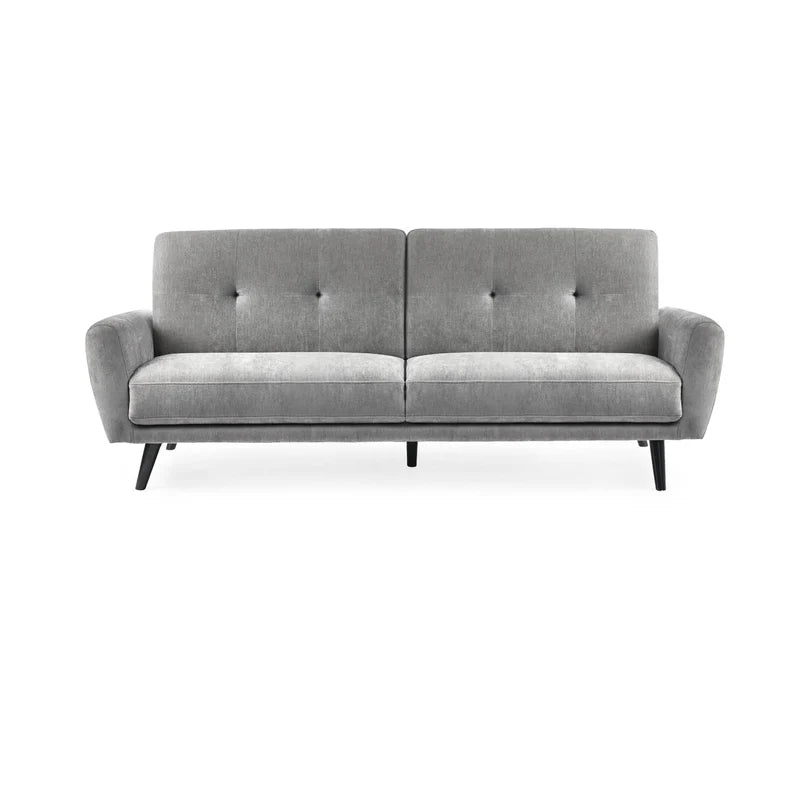 Julian Bowen Monza Sofabed Dove Grey From Front-Better Bed Company