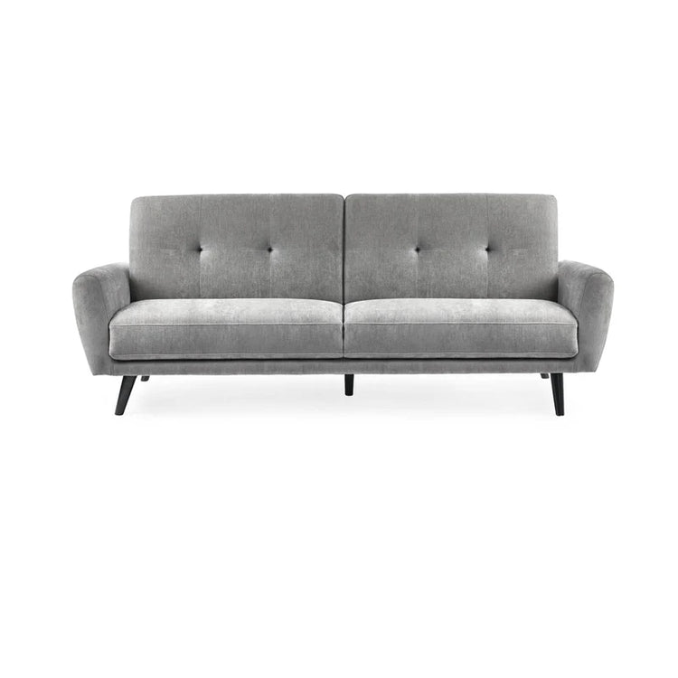 Julian Bowen Monza Sofabed Dove Grey From Front-Better Bed Company