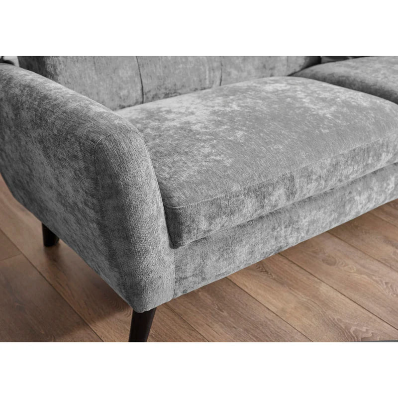 Julian Bowen Monza Sofabed Dove Grey Close Up-Better Bed Company