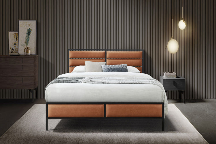 Flintshire Marford Bed Frame Tan-Better Bed Company