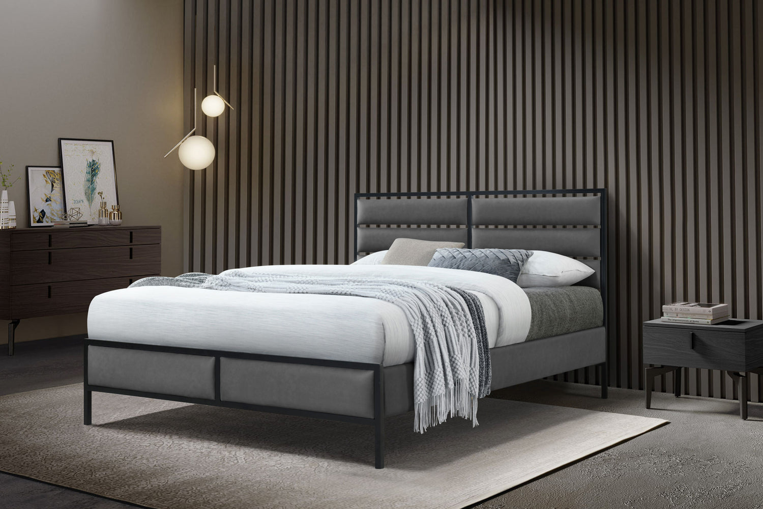 Flintshire Marford Bed Frame Grey-Better Bed Company