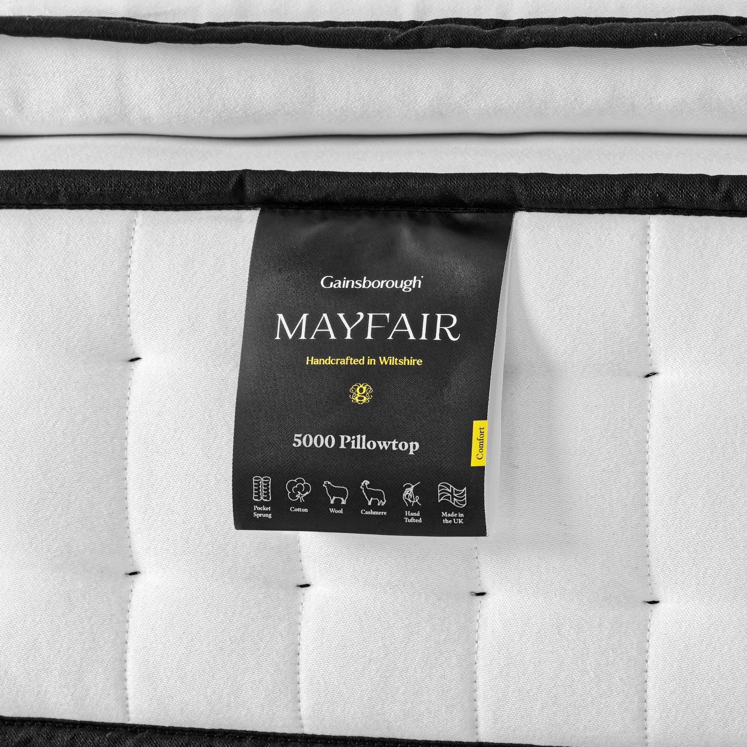 Gainsborough Beds Mayfair 5000 Pillow Top Mattress-BetterBed Company