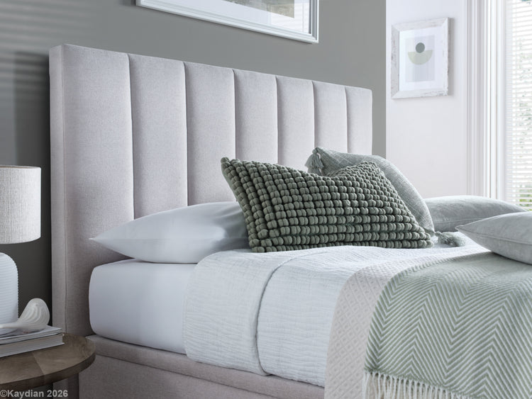 Kaydian Medburn Maskat Clay Ottoman Bed Headend-Better Bed Company