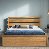 Emporia Beds Modena Solid Oak Ottoman Bed-Better Bed Company