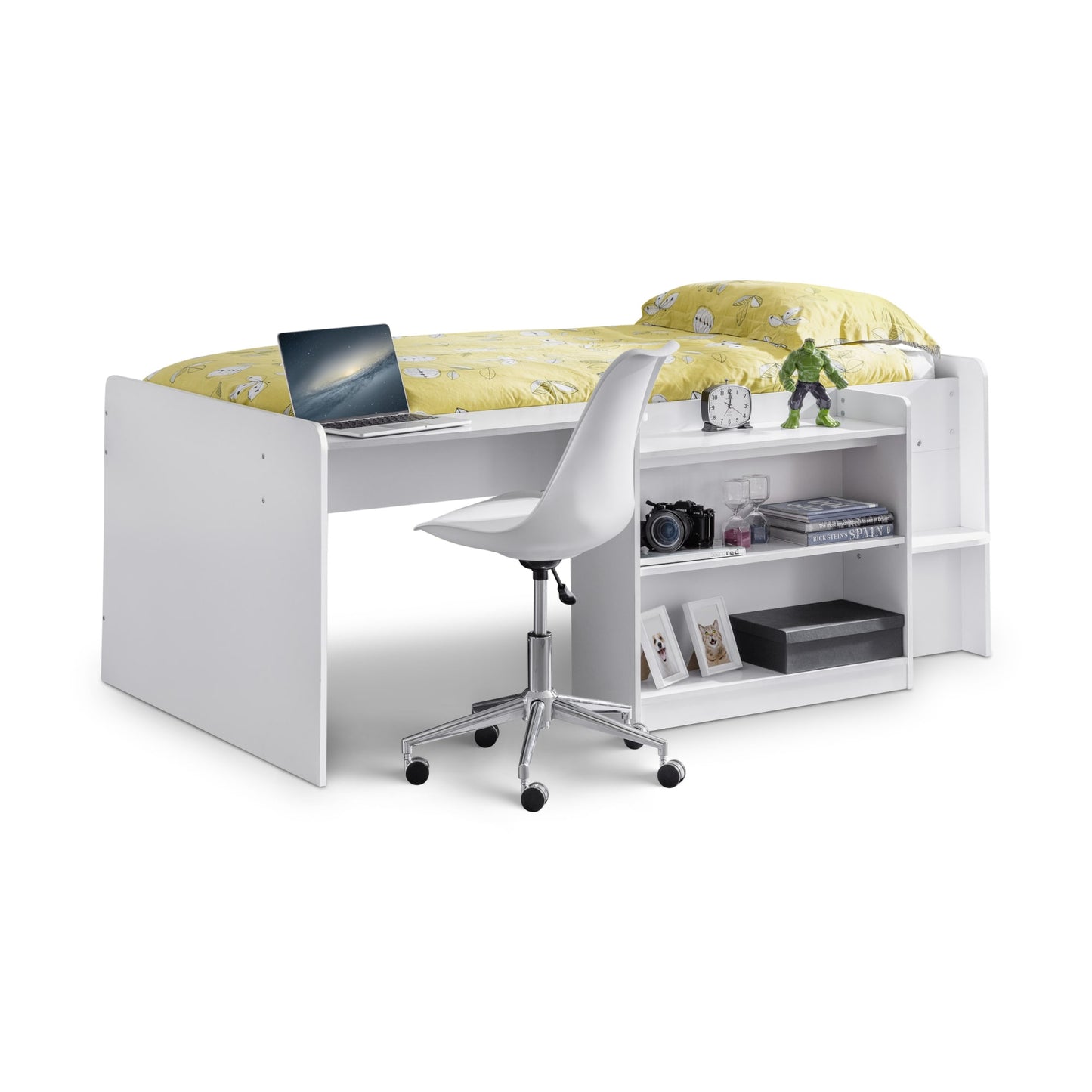 Julian Bowen White Neptune Midsleeper-Better Bed Company