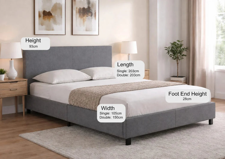 Wholesale Beds New York Fabric Bed Frame Dimensions-Better Bed Company