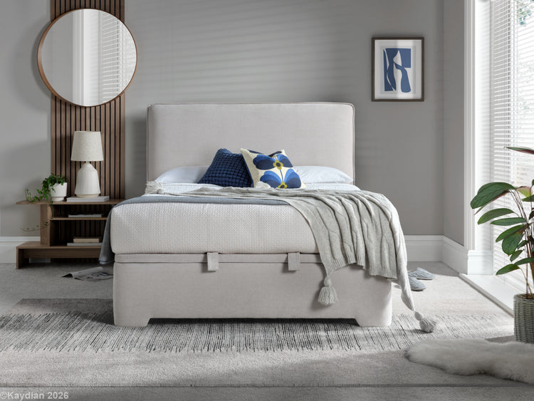 Kaydian Newland Maskat Clay Ottoman Bed-Better Bed Company