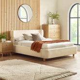 Julian Bowen Obreon Bouclé Bed-Better Bed Company