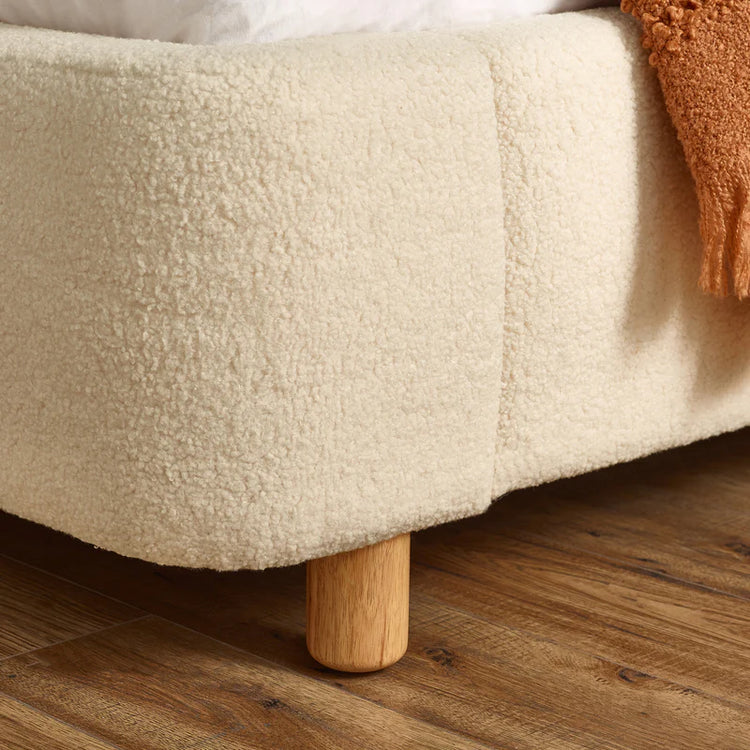 Julian Bowen Obreon Bouclé Bed-Better Bed Company