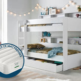 Oliver Bunk Bed With 2 Mattresses Bundle-Better Bed Company