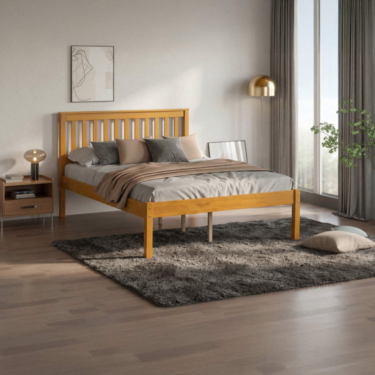 Heartlands Furniture Otto Wooden Bed Frame-Better Bed Company