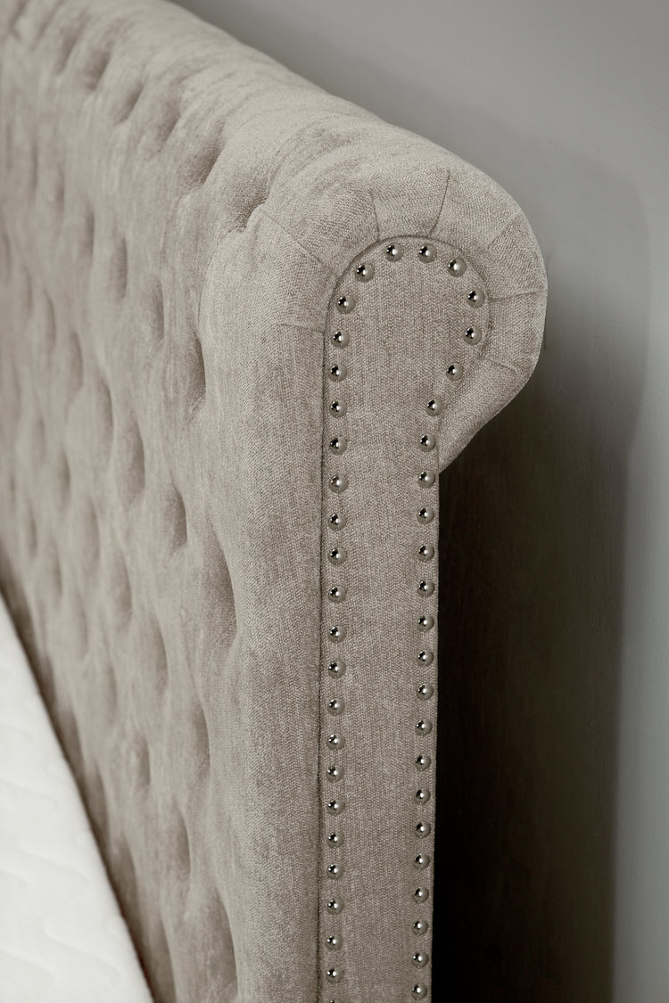 Henstridge Ottoman Bed Headboard Detail-Better Bed Company