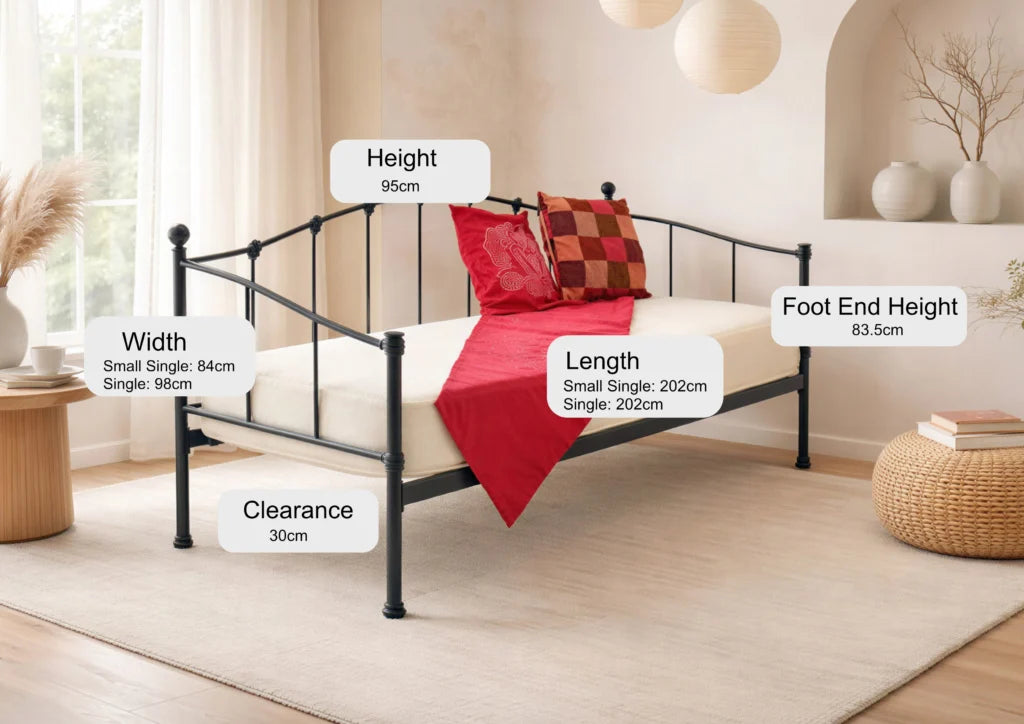 Wholesale Beds Paris Day Bed Dimensions-Better Bed Company
