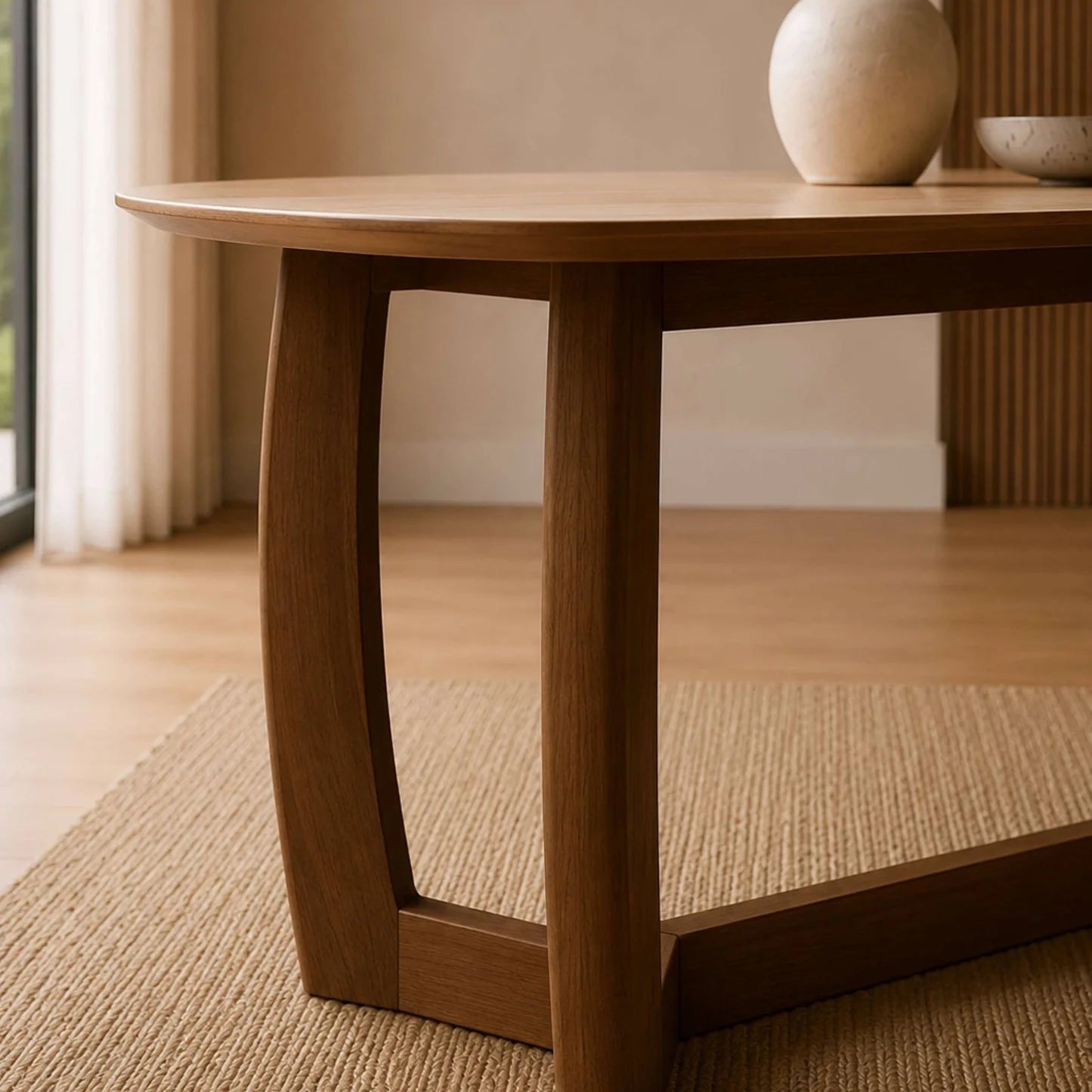 Julian Bowen Portland Rectangular Dining Table Side Legs-Better Bed Company