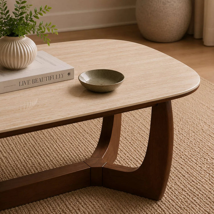Julian Bowen Portland Rectangular Coffee Table Other Side Close Up-Better Bed Company