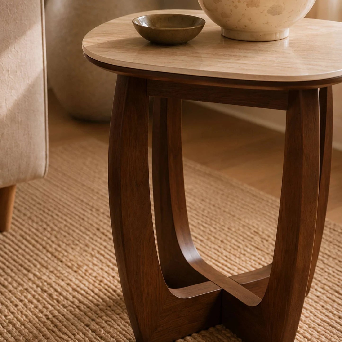 Julian Bowen Portland Square Lamp Table Legs-Better Bed Company