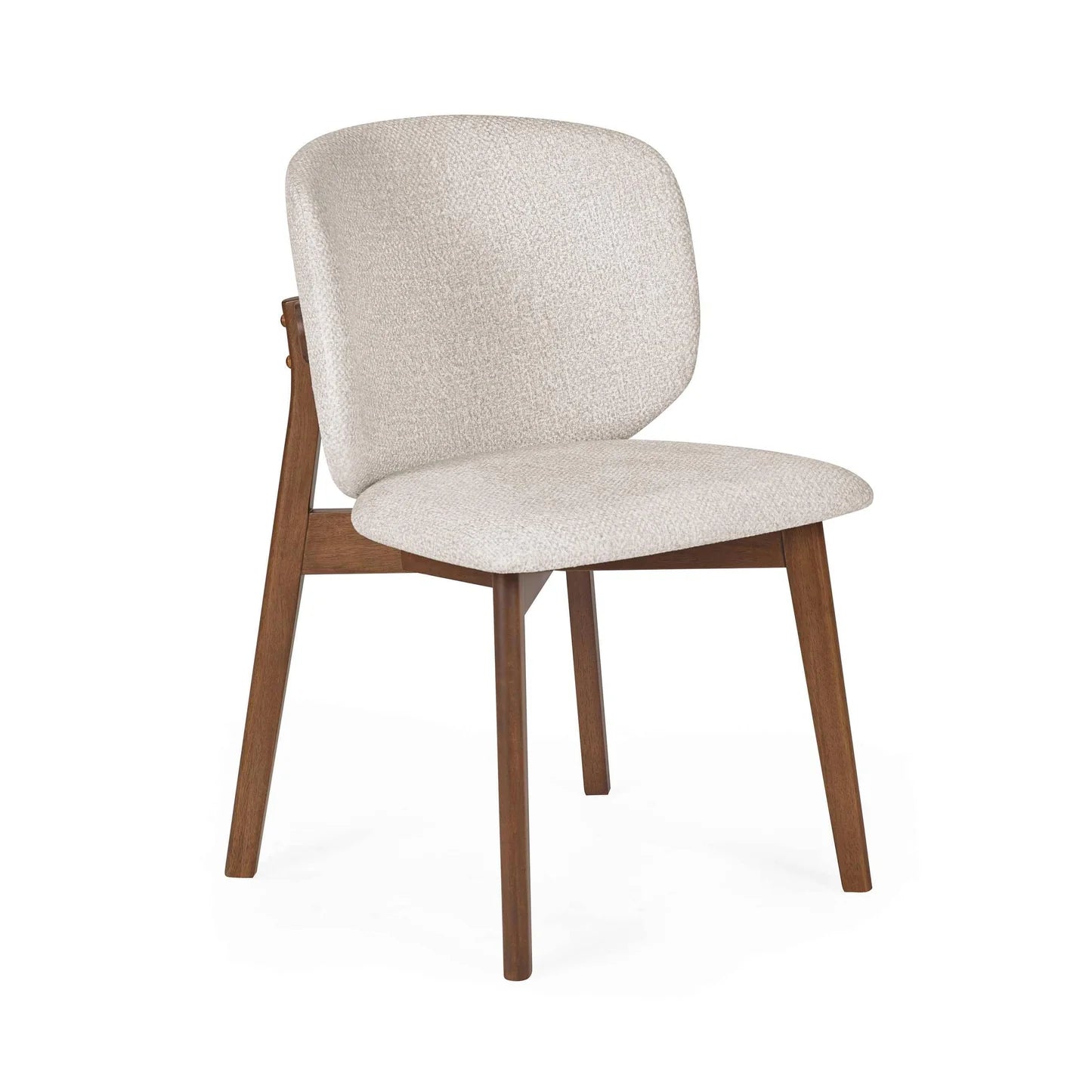 Julian Bowen Portland Upholstered Dining Chair From Side Front-Better Bed Company