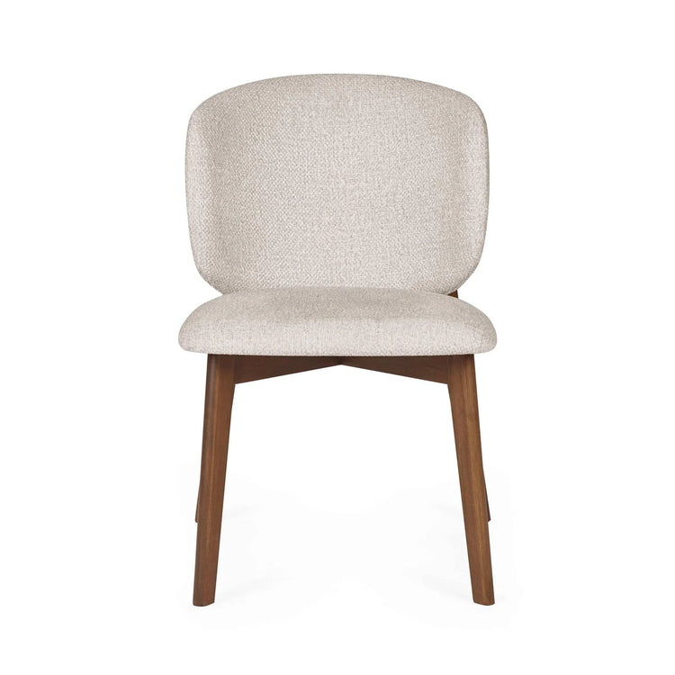 Julian Bowen Portland Upholstered Dining Chair From Front-Better Bed Company