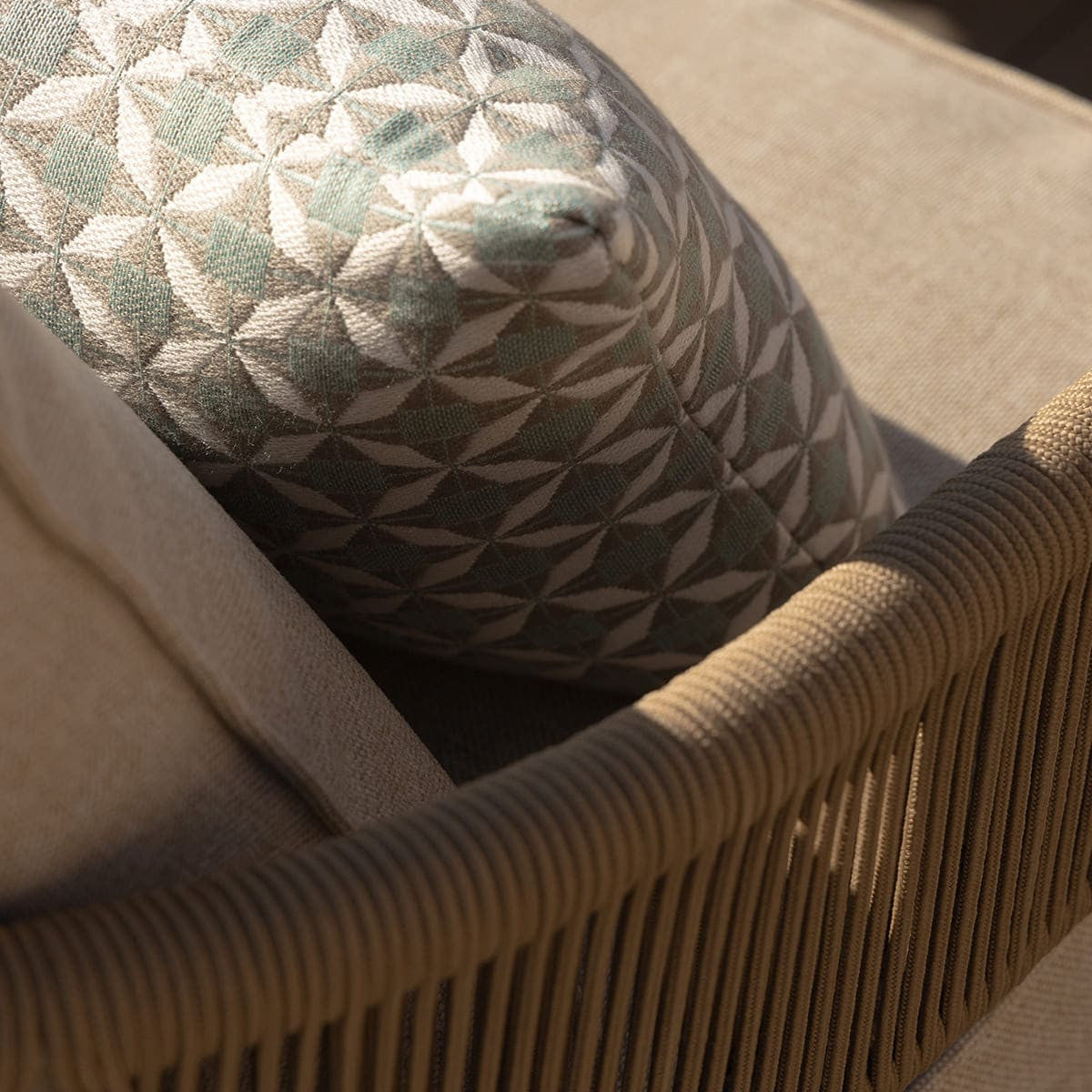 Maze Porto Corner Sofa Set Fabric Close Up-Better Bed Company