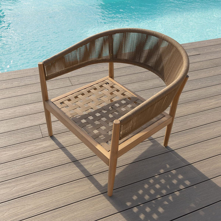 Maze Porto Lounge Set Chair Bare-Better Bed Company