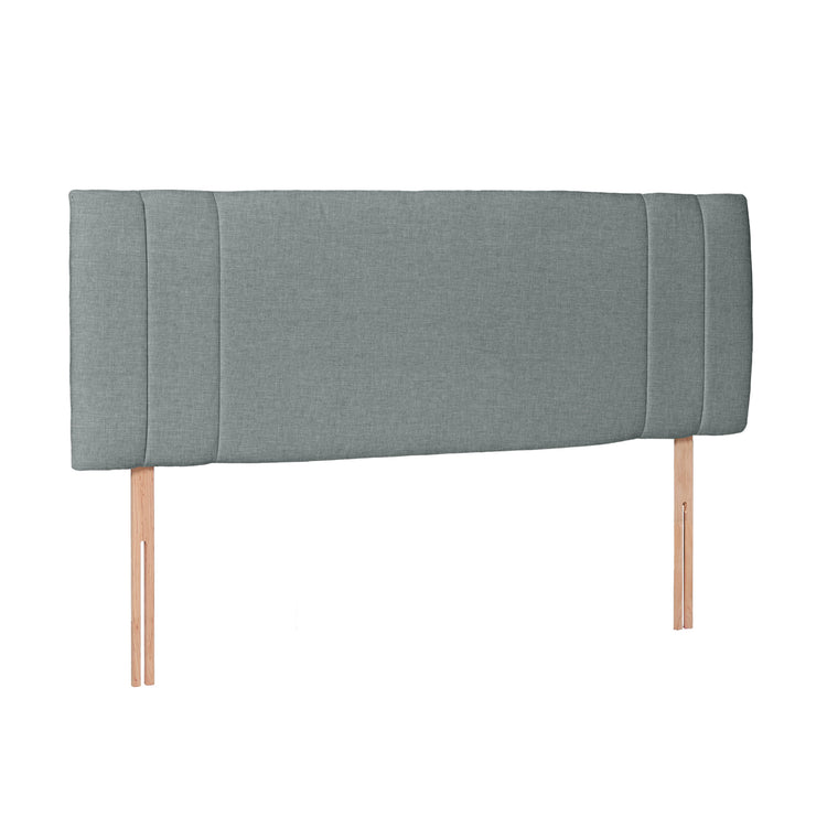 Airsprung Beds Blyth Panelled Headboard-Silver-Better Bed Comapny