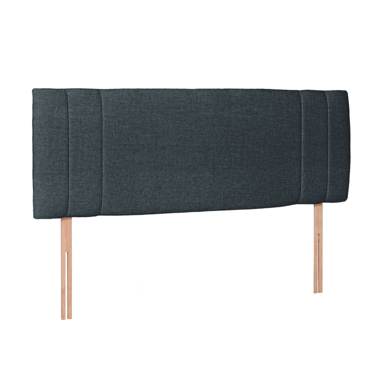 Airsprung Beds Blyth Panelled Headboard-Denim-Better Bed Comapny