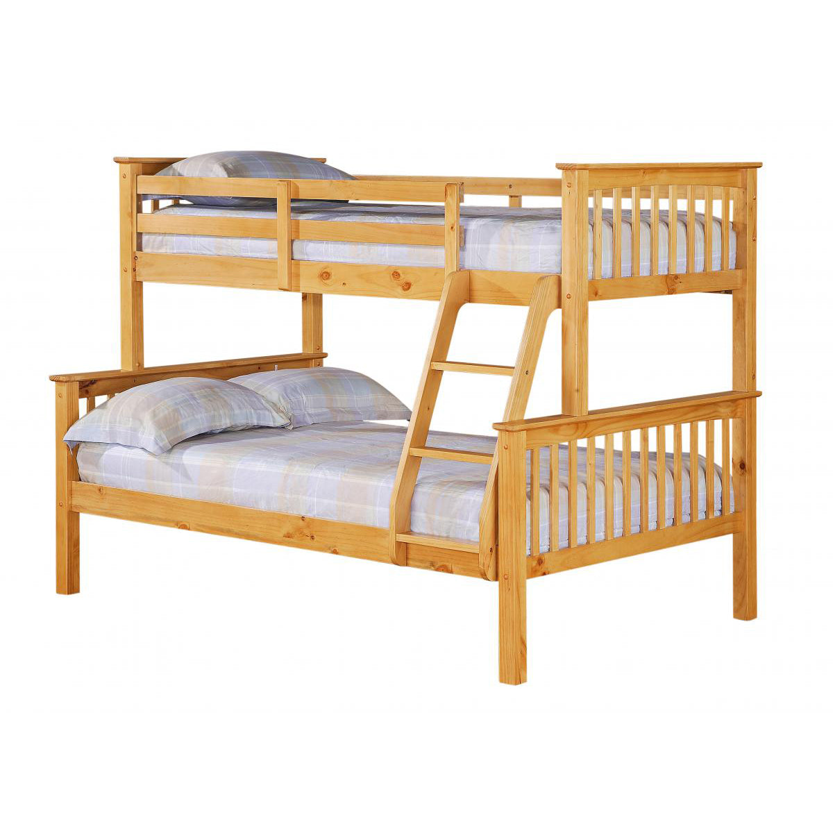 Heartlands Porto Triple Bunk Bed Pine-Better Bed Company