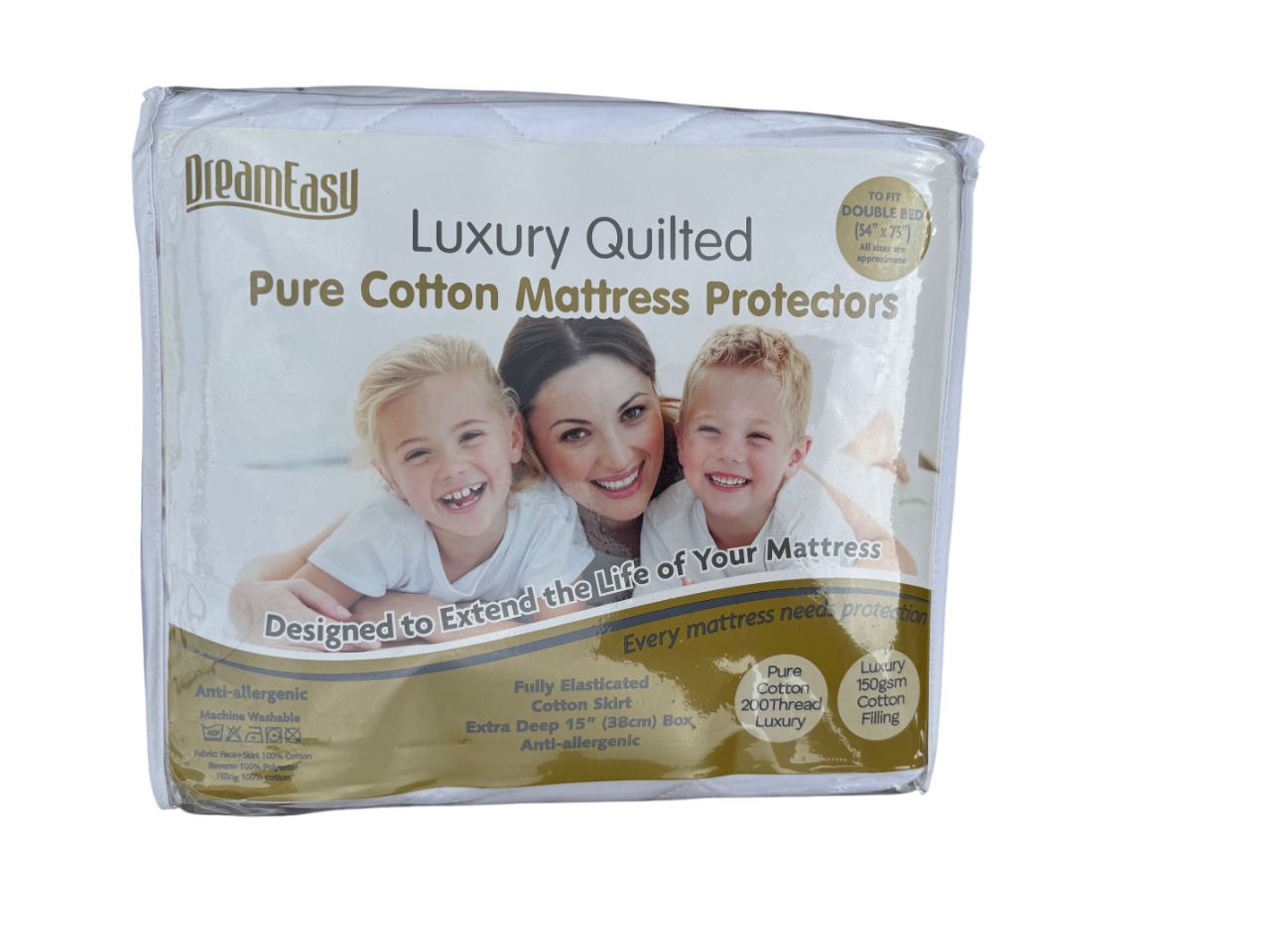 Dream Easy Pure Cotton Mattress Protector-Better Bed Company