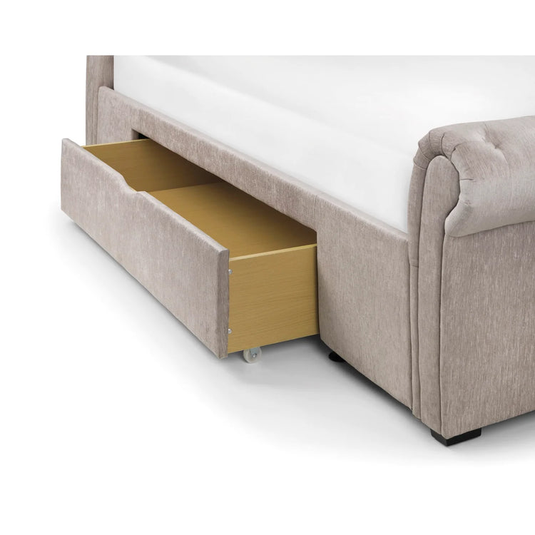 Julian Bowen Ravello Storage Bed Frame Inside Storage Drawer-Better Bed Company
