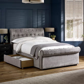 Julian Bowen Ravello Storage Bed Frame Grey-Better Bed Company