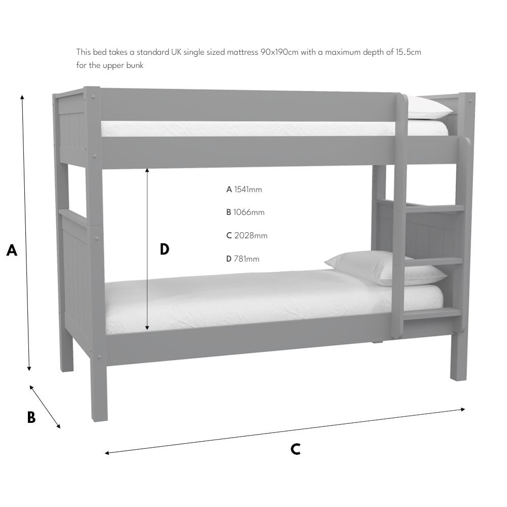 Kids Street Classy Bunk Bed-Better Bed Company