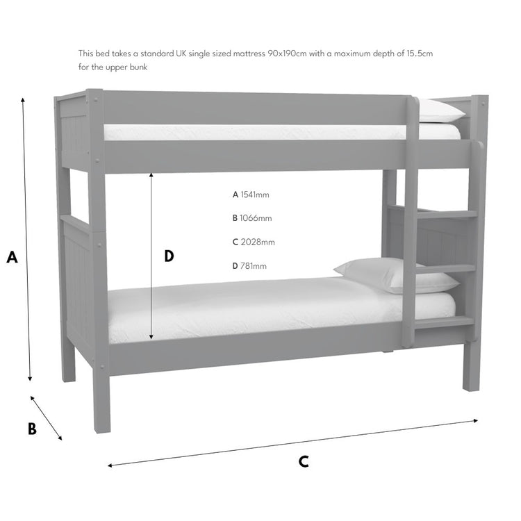 Kids Street Classy Bunk Bed-Better Bed Company