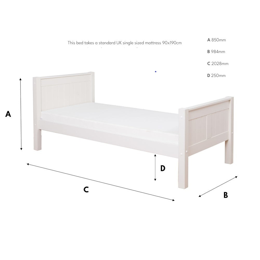 Kids Street Classy High Footend Bed Frame-Better Bed Company