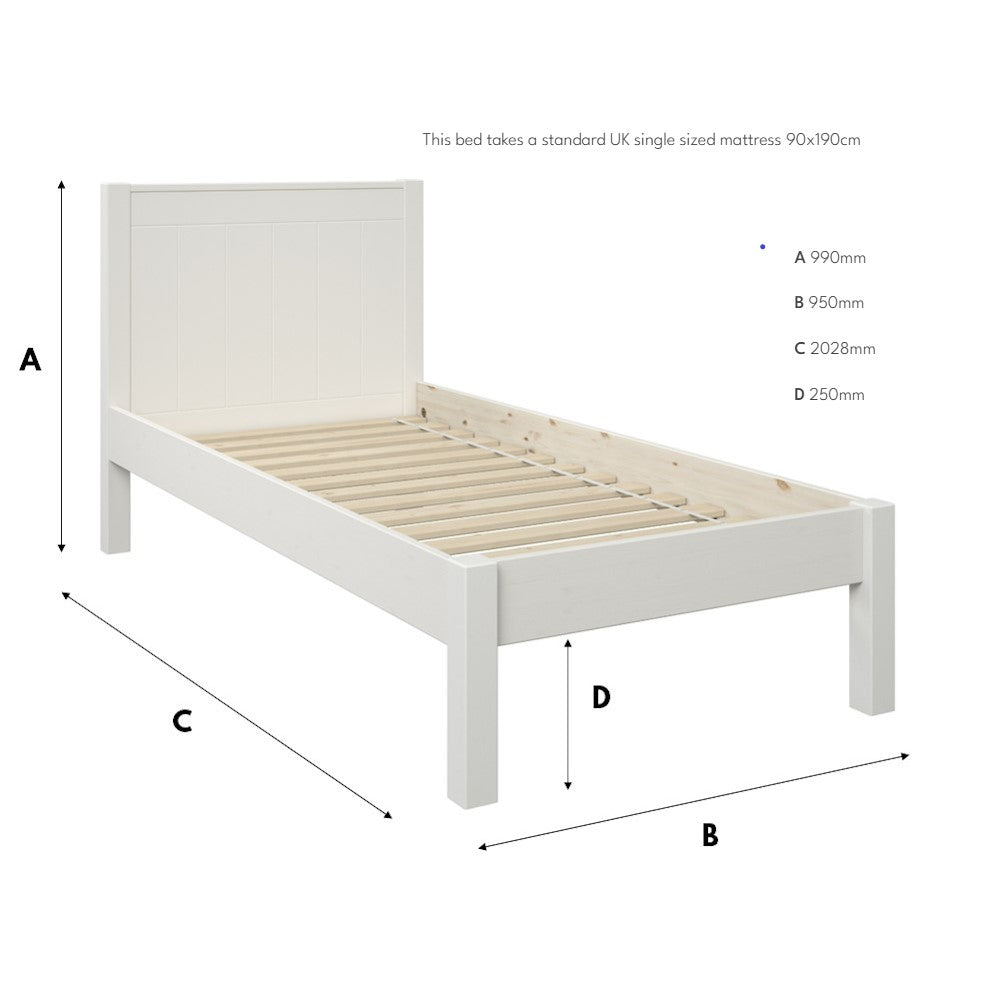 Kids Street Classy Low Footend Bed Frame-Better Bed Company