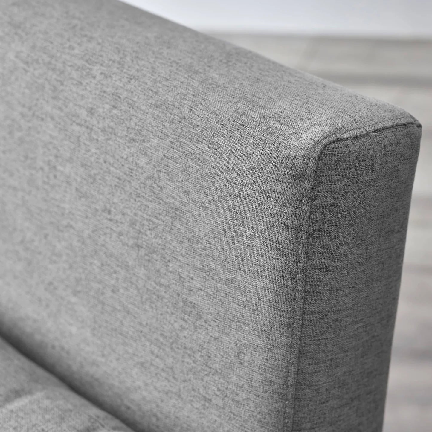 Julian Bowen Rowan Single Sofabed Light Grey Detail-Better Bed Company