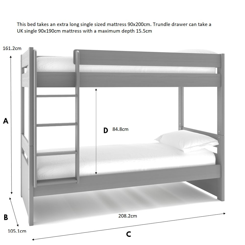 Kids Street Uno Bunk Bed-Better Bed Company